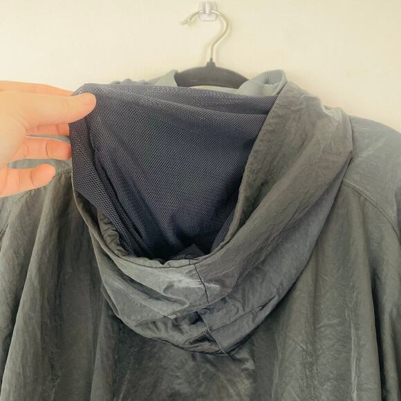 Free People Start Me Up Cropped Green Athletic Hoodie Jacket Size Large - Picture 8 of 8